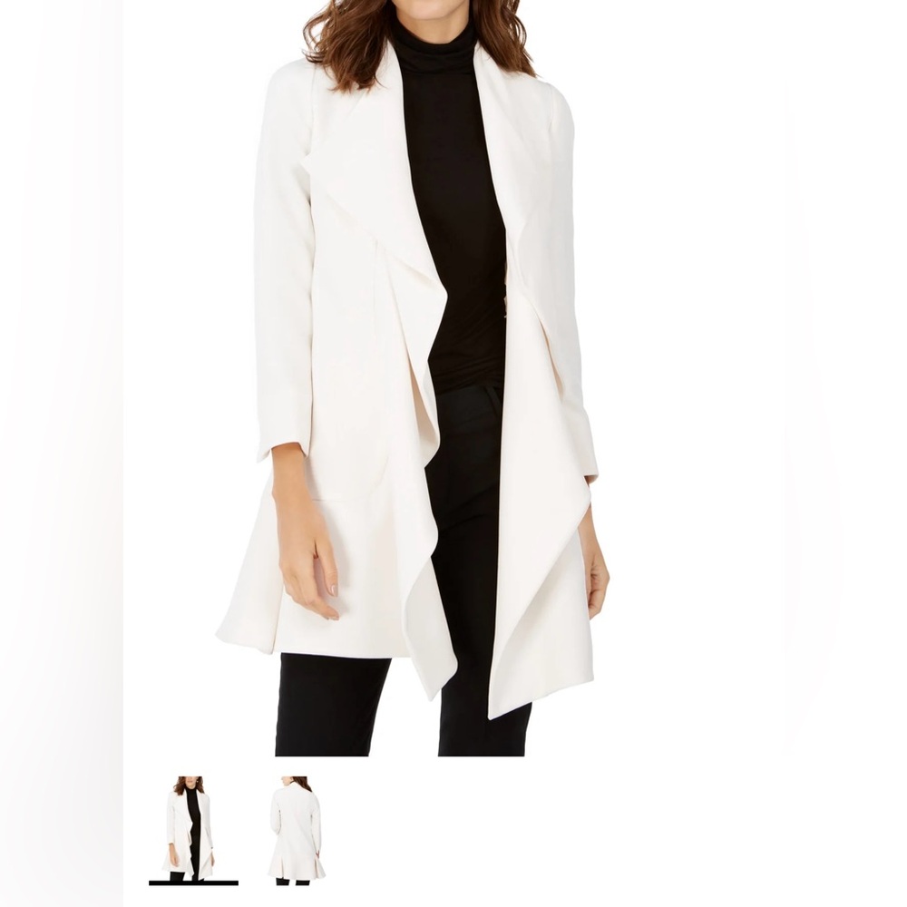 🌸HOST PICK 🌸 NWT ANNE KLEIN Cascade Collar Topper Jacket